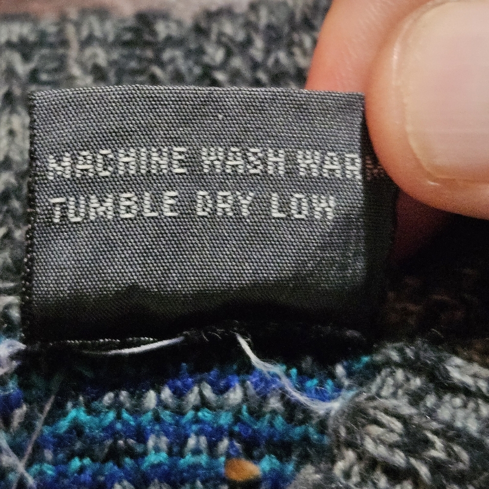 Vintage Saturdays Generation Funky Pattern Dad Sw… - image 5